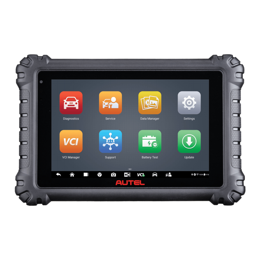 Autel MaxiSys MS906 Pro / US Manual