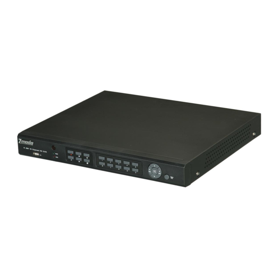 ZMODO DVR User Manual
