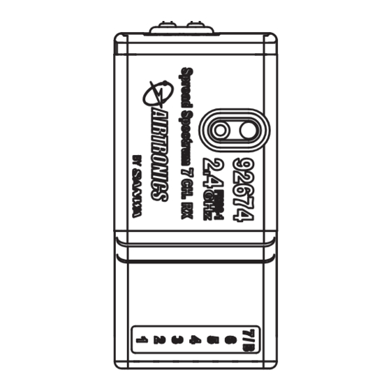 AIRTRONICS RX-700 Operating Instructions