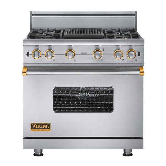 Viking VGCC530-4B Dimension Manual