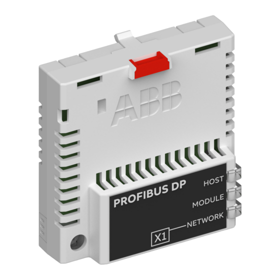 ABB FPBA-01 Quick Installation And Start-Up Manual