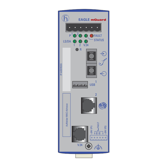 Hirschmann EAGLE mGuard Series Description And Operating Instruction