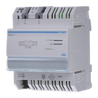 Hager TXA111 Installation Instructions
