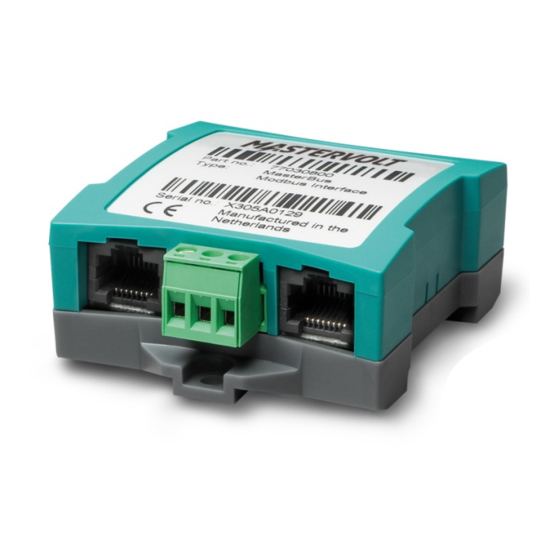Mastervolt MasterBus LIN Interface User And Installation Manual