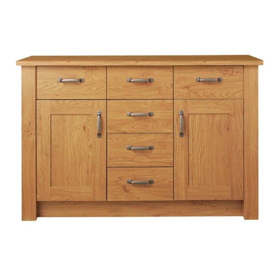 Argos Ohio 6+2 Sideboard 314/7128 Assembly Instructions Manual