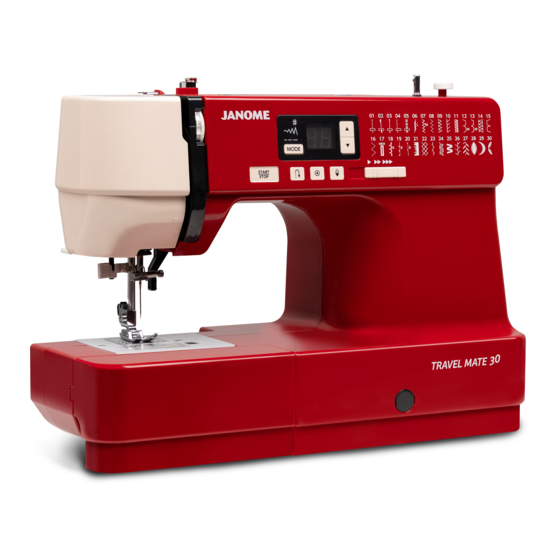 JANOME TM30 INSTRUCTION BOOK Pdf Download ManualsLib
