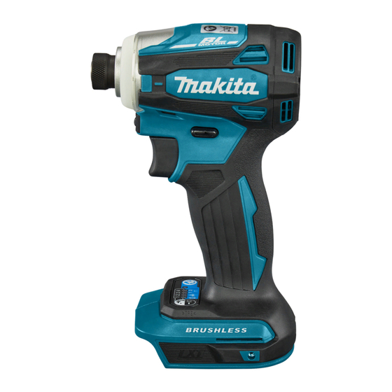MAKITA DTD172Z INSTRUCTION MANUAL Pdf Download | ManualsLib