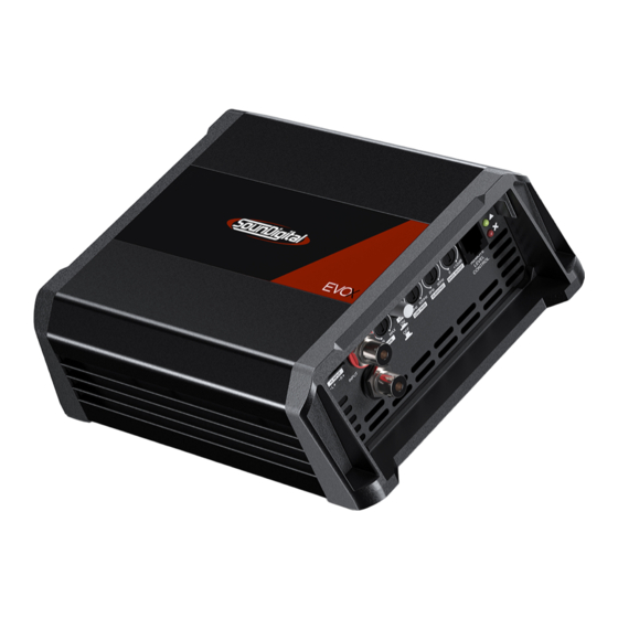 SOUNDIGITAL 3000.1 EVOX2 OWNER'S MANUAL Pdf Download ManualsLib