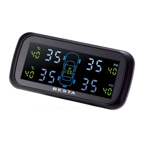 BESTA TPMS3 USER MANUAL Pdf Download ManualsLib
