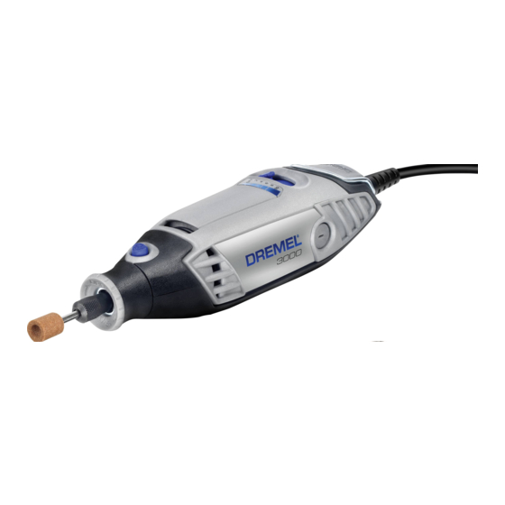 DREMEL 200 ORIGINAL INSTRUCTIONS MANUAL Pdf Download ManualsLib