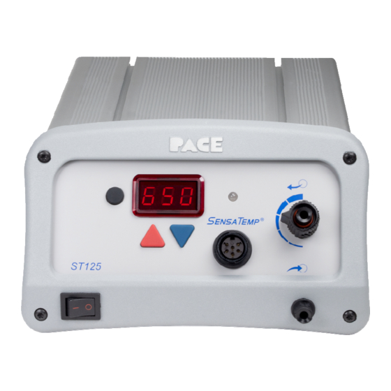 PACE ST125 OPERATION AND MAINTENANCE MANUAL Pdf Download ManualsLib