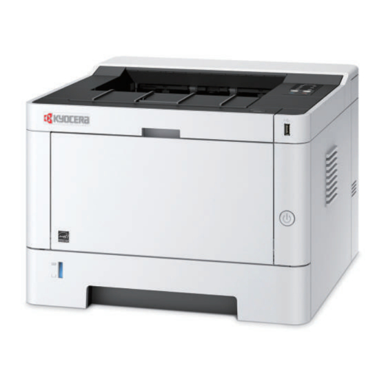 Kyocera ECOSYS P2335dn Operation Manual