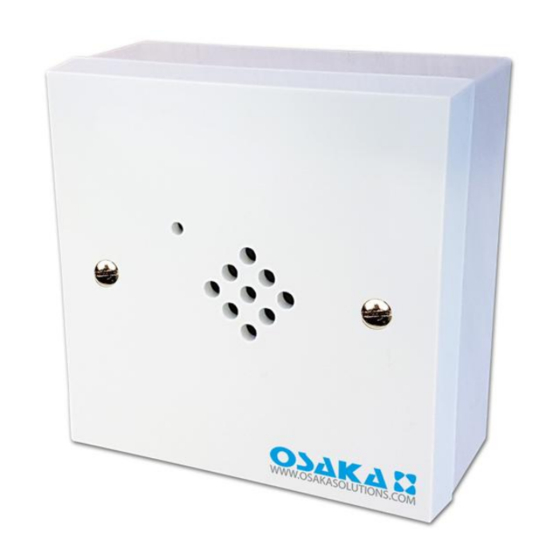 Osaka DG-HFC-R-DOMO Instructions Manual