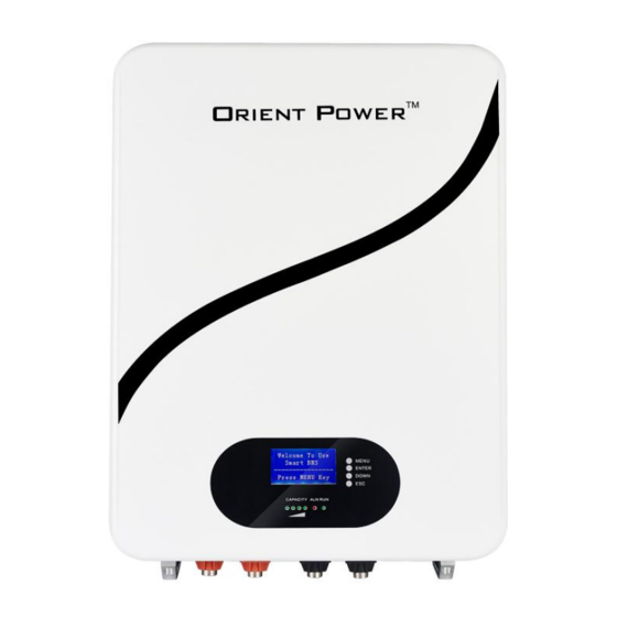 Denver ORIENT POWER OPSOLAR 48100PW Manuals