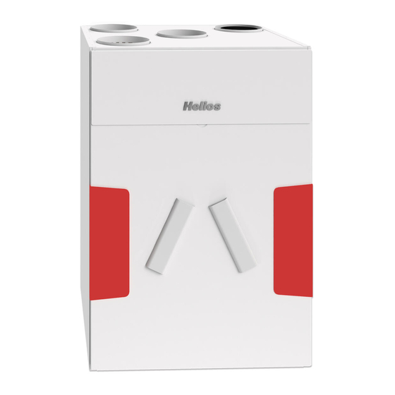 Helios KWL 360 W Installation And Operating Instructions Manual