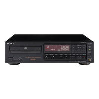 Sony CDP-337ESD Operating Instructions Manual