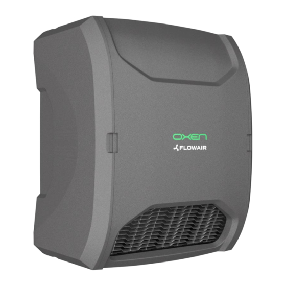 Flexiheat OXeN X2-W-1.2-V Ventilation Manuals