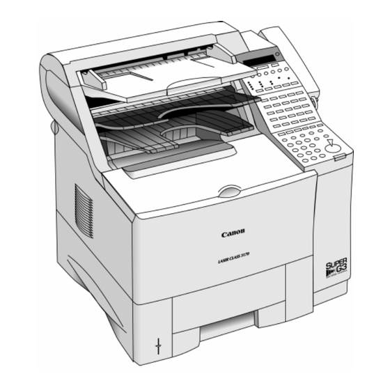 Canon LC 3170 Series Service Manual