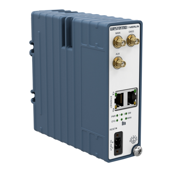 Westermo Merlin 3100 Series User Manual