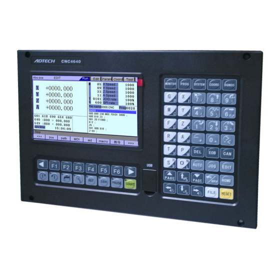 Adtech ADT-CNC4620 Maintenance Manual
