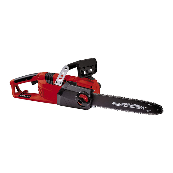 EINHELL GE-EC 2240 S Chainsaw 16-Inch Bar Manuals