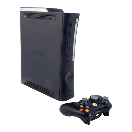 XBOX 360 Consumer Documentation