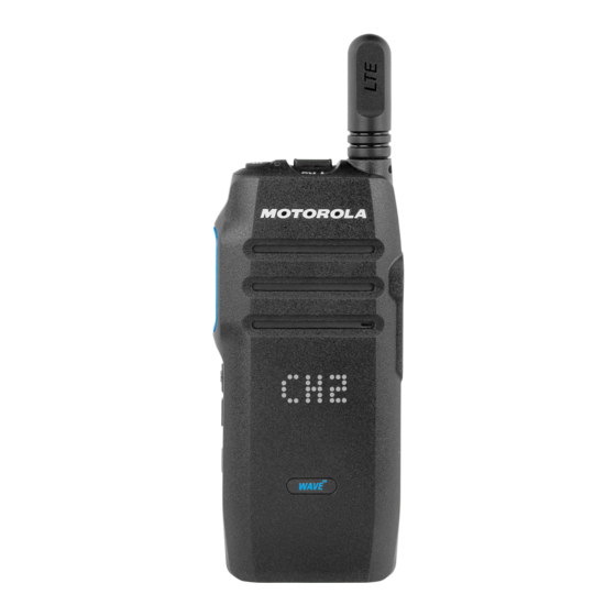 Motorola solutions WAVE TLK 100i User Manual