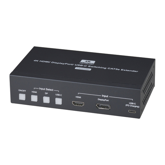 SC&T HUE03T-4K Manual