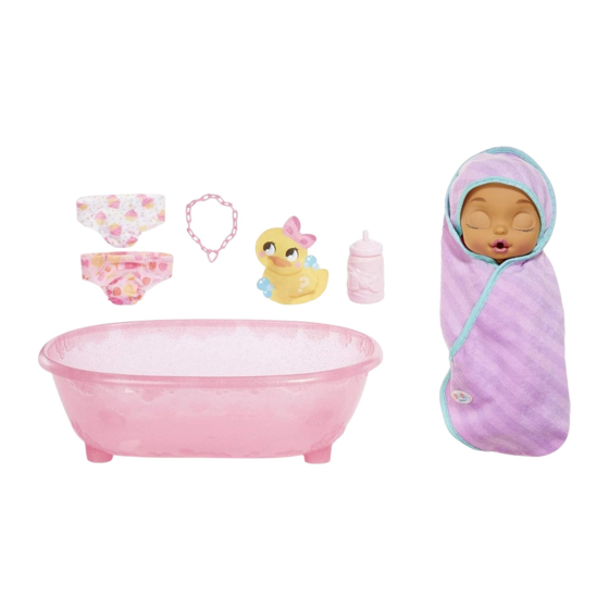 Zapf Creation Baby born Bathtub Surprise Quick Start Manual