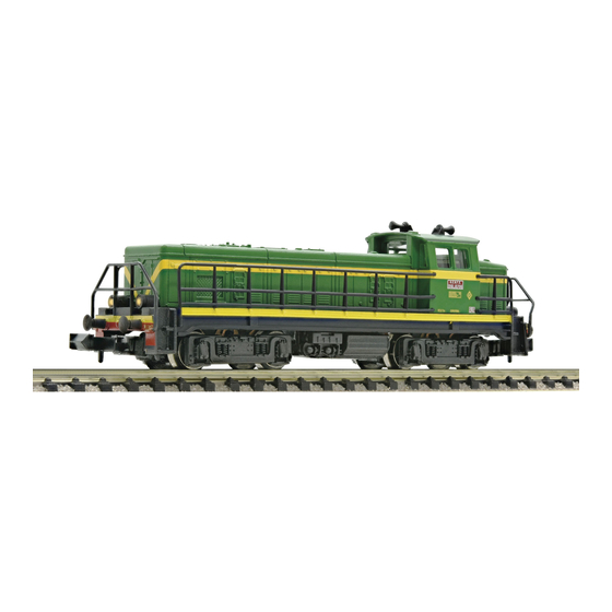 roco Diesellocomotive 10706, RENFE Operating Manual