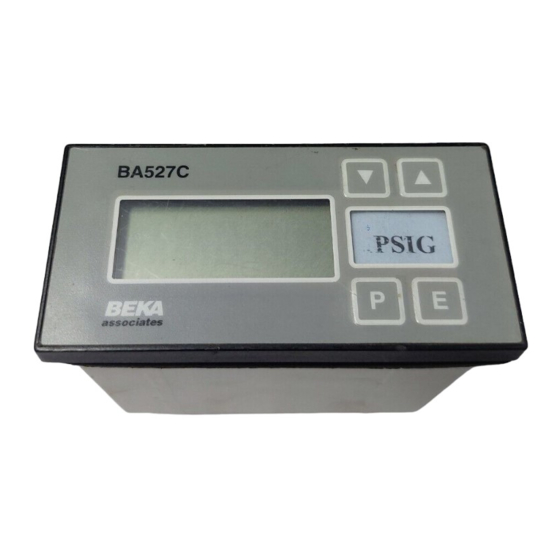 BEKA BA527C Manual