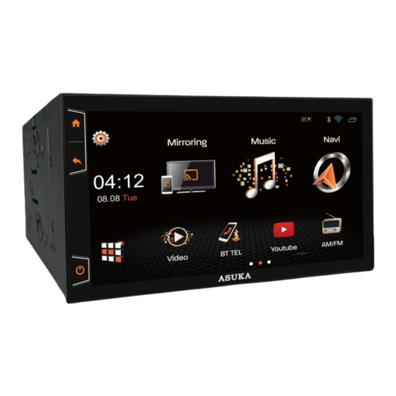 Asuka PTA-100TV Manuals