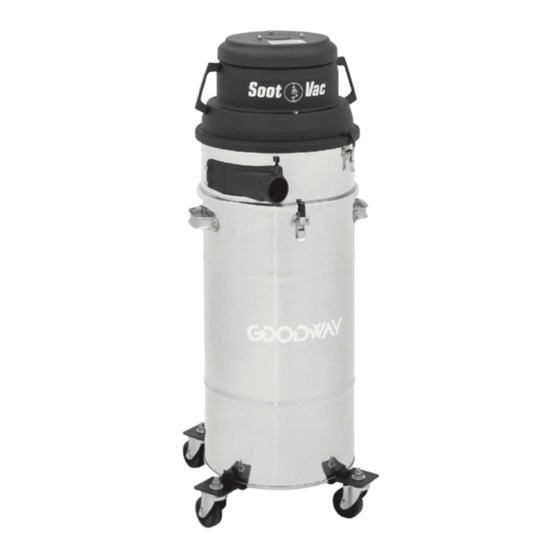 GOODWAY SOOTVAC VAC2 OPERATING & MAINTENANCE INSTRUCTIONS Pdf
