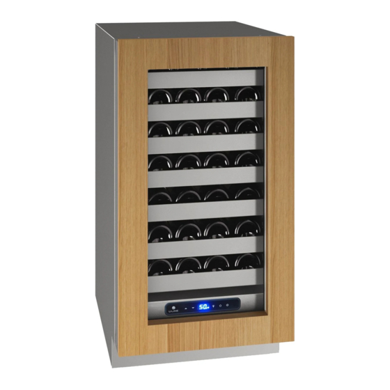 ULINE WINE CAPTAIN UHWC518IG01A USER MANUAL & SERVICE MANUAL Pdf