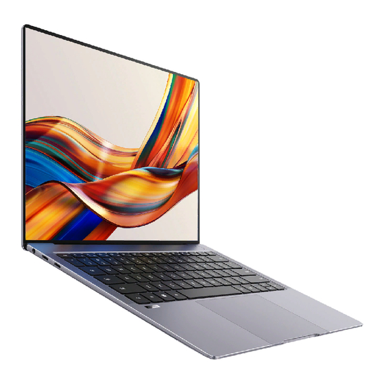 HUAWEI MATEBOOK X PRO QUICK START MANUAL Pdf Download | ManualsLib