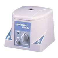 Labnet Spectrafuge 16M Instruction Manual