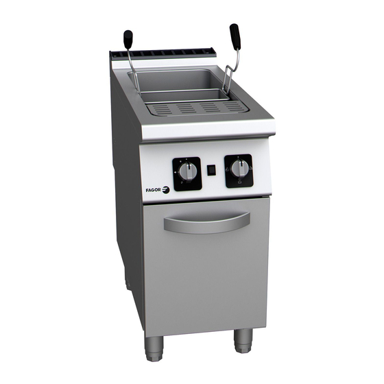 FAGOR CPG905 INSTALLATION, USAGE AND MAINTENANCE INSTRUCTIONS Pdf