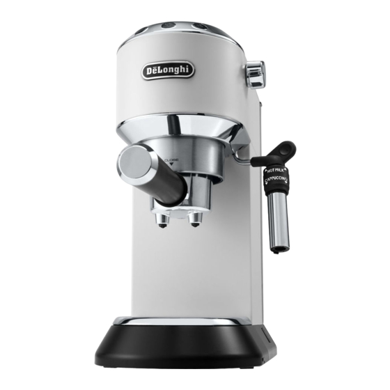 DELONGHI EC685 INSTRUCTIONS FOR USE MANUAL Pdf Download ManualsLib