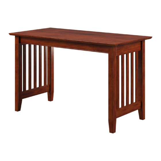 ATLANTIC FURNITURE MISSION AH11214 ASSEMBLY INSTRUCTIONS Pdf Download