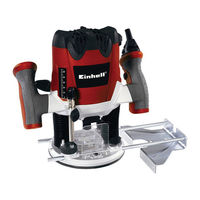 EINHELL TE-RO 1255 E Operating Instructions Manual
