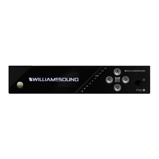 Williams AV FM Plus User Manual