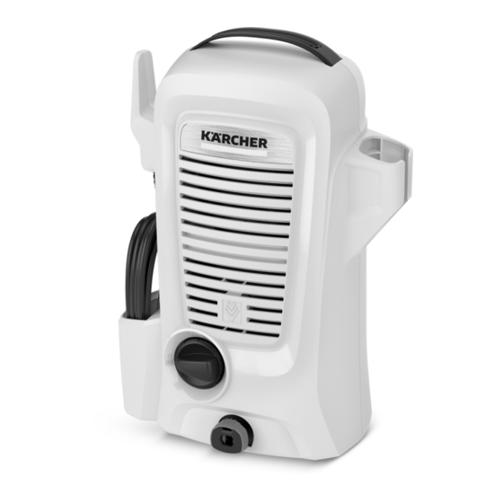 Kärcher K 2 Universal Edition Quick Start Manual