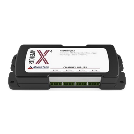 MadgeTech Logicbus X Series Product User Manual