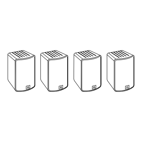 JBL Simply Cinema ESC 200 Simple Setup Manual