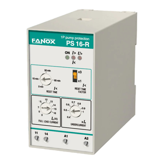 FANOX PS 16-R Quick Start Manual