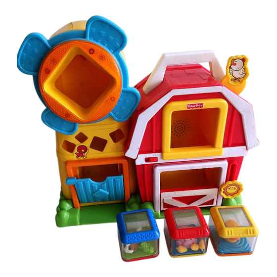 Fisher-Price Peek a Blocks Sing & Sounds Farm K0477 Instructions