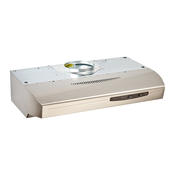 Broan QS1 Series Instructions Manual