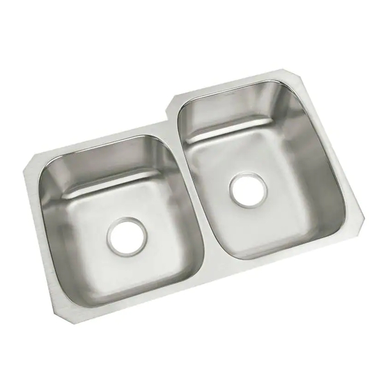Sterling Undercounter Kitchen Sink 11409-L Specifications