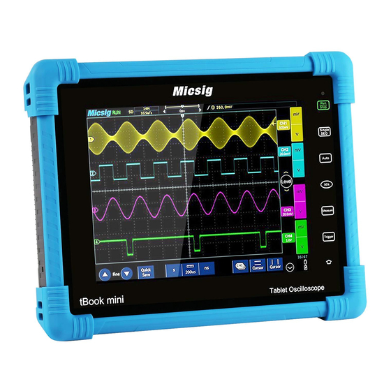 Micsig tbook mini Series Abbreviated User Manual