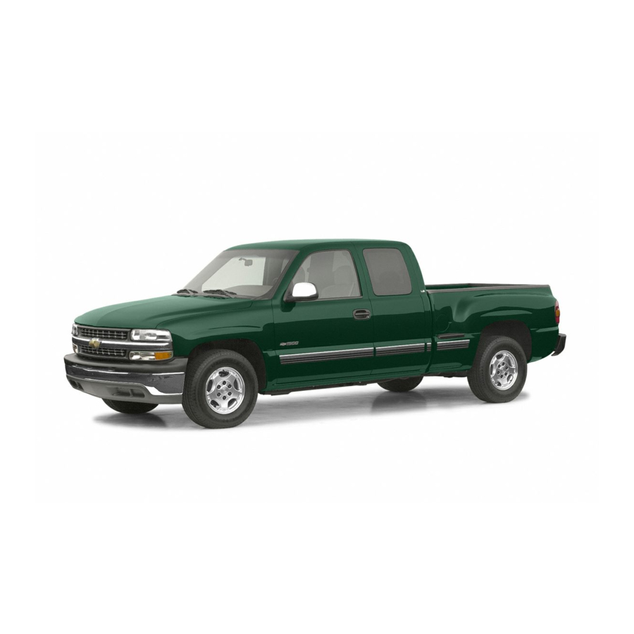 Chevrolet 2002 Silverado 1500 Pickup Owner's Manual